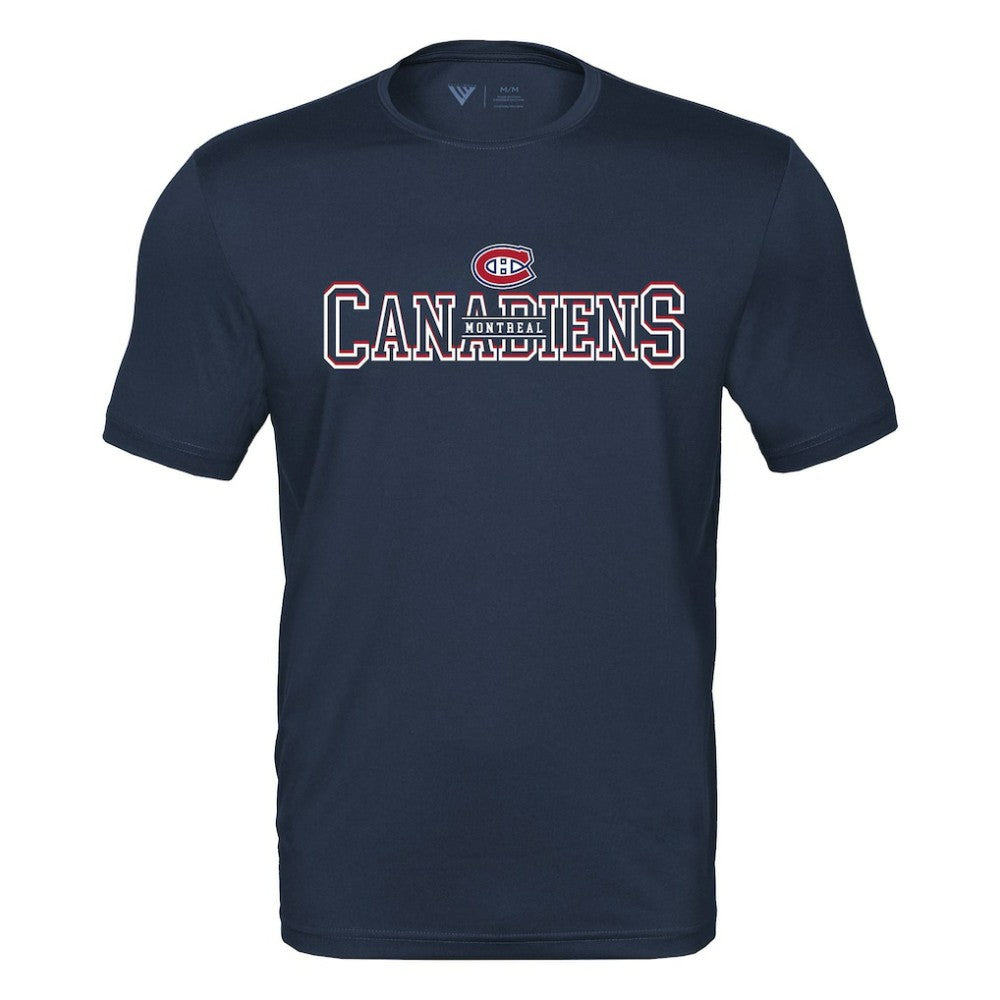 Montreal Canadiens Levelwear Anthem Journey Performance T-Shirt - Navy T-shirts