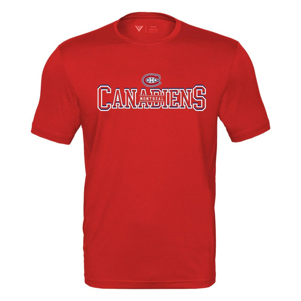 Montreal Canadiens Levelwear Anthem Journey Performance T-Shirt - Red T-shirts