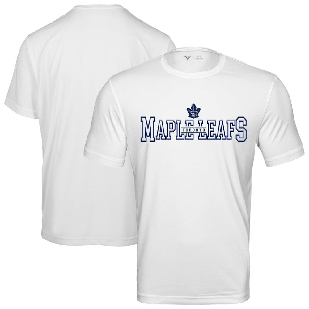 Toronto Maple Leafs Levelwear Anthem Journey Performance T-Shirt - White T-shirts