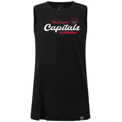 Washington Capitals Levelwear Women's Influx Monument Tank Top - Black Tank Top