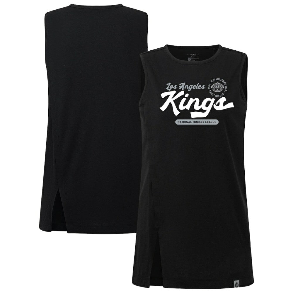 Los Angeles Kings Levelwear Women's Influx Monument Tank Top - Black Tank Top