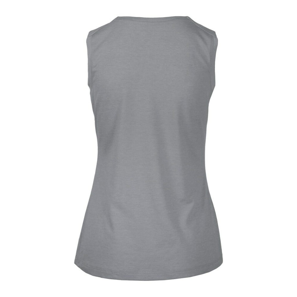 Seattle Kraken Levelwear Women's Macy Banner Arch Tank Top - Gray Tank Top