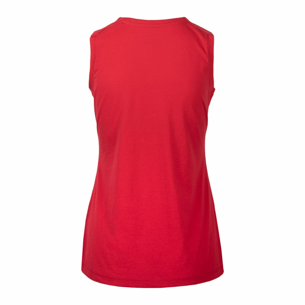 New York Rangers Levelwear Women's Macy Banner Arch Tank Top - Red Tank Top