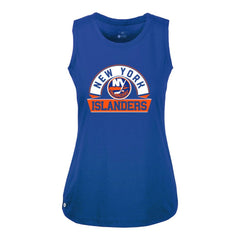 New York Islanders Levelwear Women's Macy Banner Arch Tank Top - Royal Tank Top