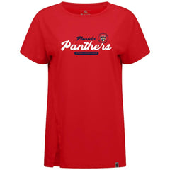 Florida Panthers Levelwear Women's Influx Monument T-Shirt - Red T-shirts