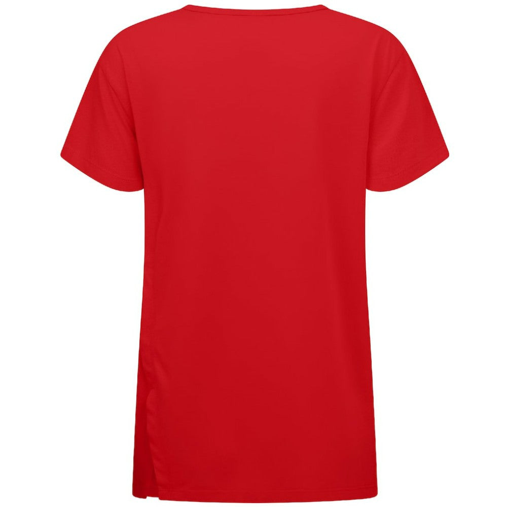 Chicago Blackhawks Levelwear Women's Influx Monument T-Shirt - Red T-shirts