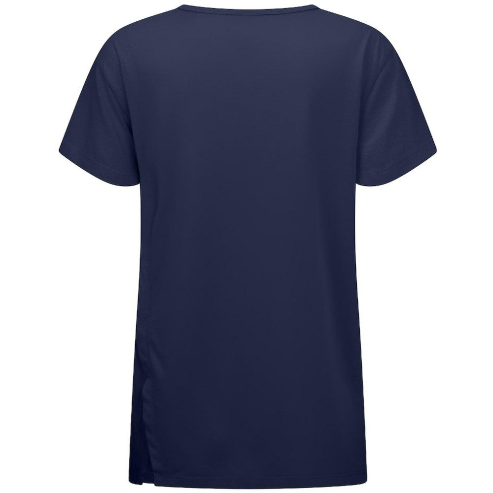 Winnipeg Jets Levelwear Women's Influx Monument T-Shirt - Navy T-shirts