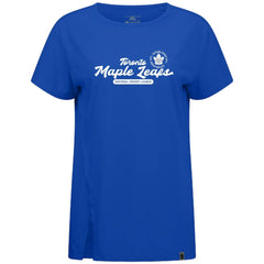 Toronto Maple Leafs Levelwear Women's Influx Monument T-Shirt - Royal T-shirts
