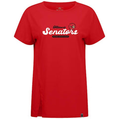 Ottawa Senators Levelwear Women's Influx Monument T-Shirt - Red T-shirts