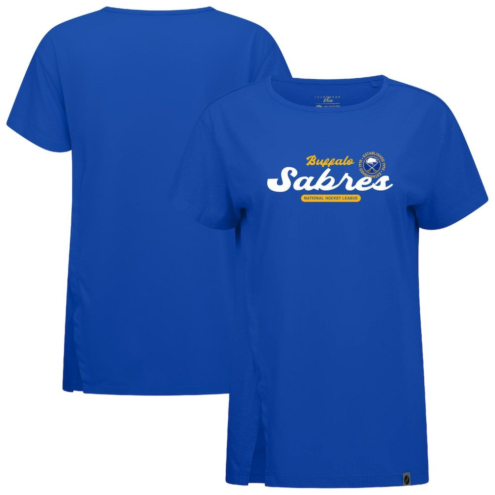 Buffalo Sabres Levelwear Women's Influx Monument T-Shirt - Royal T-shirts