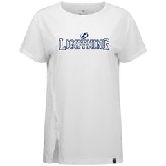 Tampa Bay Lightning Levelwear Women's Influx Journey T-Shirt - White T-shirts