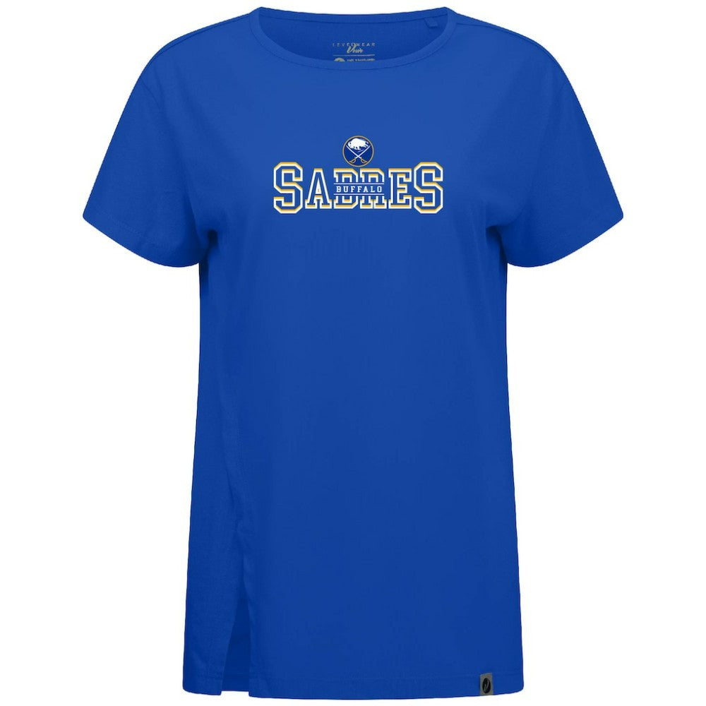 Buffalo Sabres Levelwear Women's Influx Journey T-Shirt - Royal T-shirts