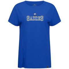 Buffalo Sabres Levelwear Women's Influx Journey T-Shirt - Royal T-shirts
