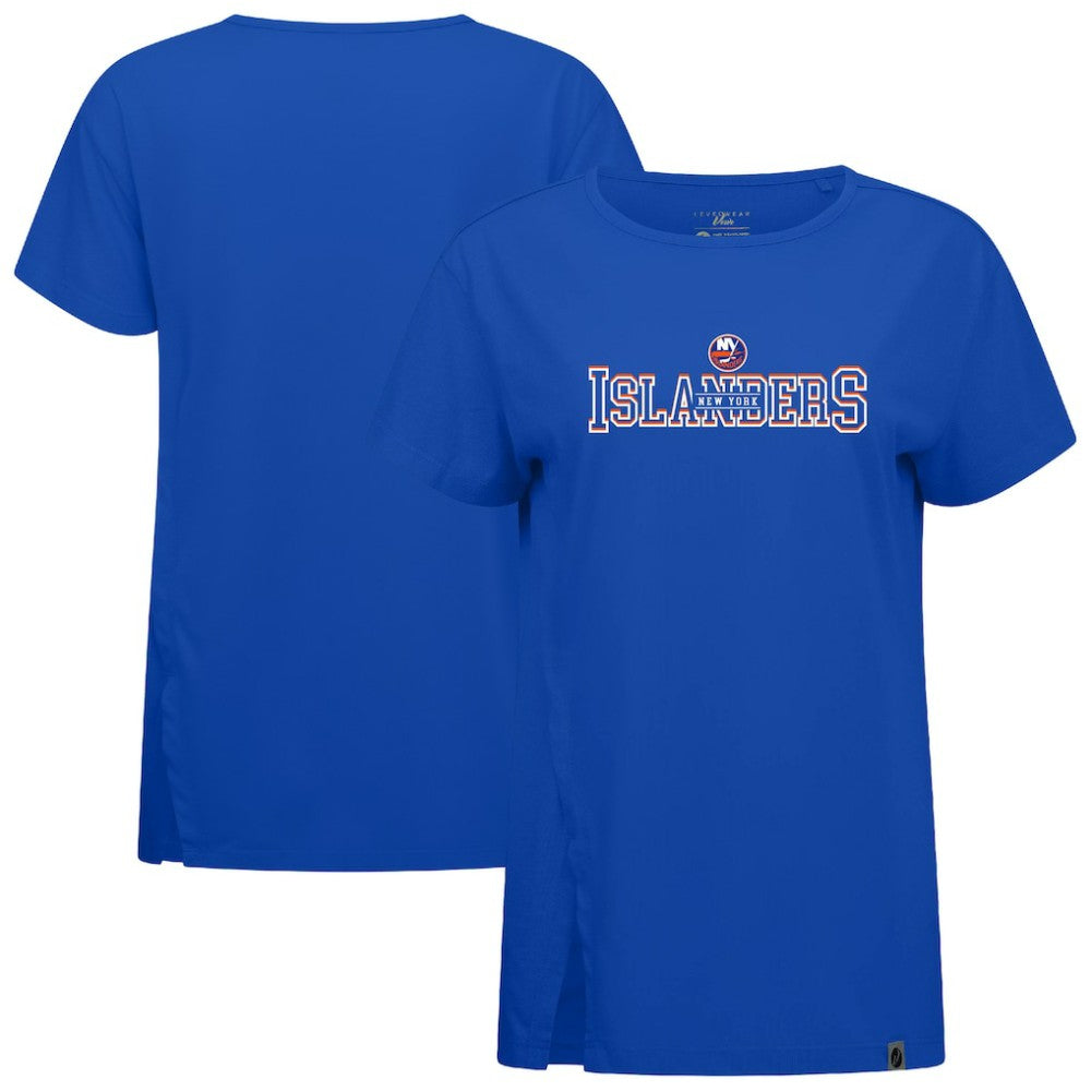 New York Islanders Levelwear Women's Influx Journey T-Shirt - Royal T-shirts