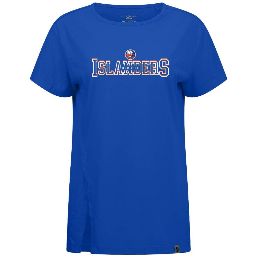New York Islanders Levelwear Women's Influx Journey T-Shirt - Royal T-shirts