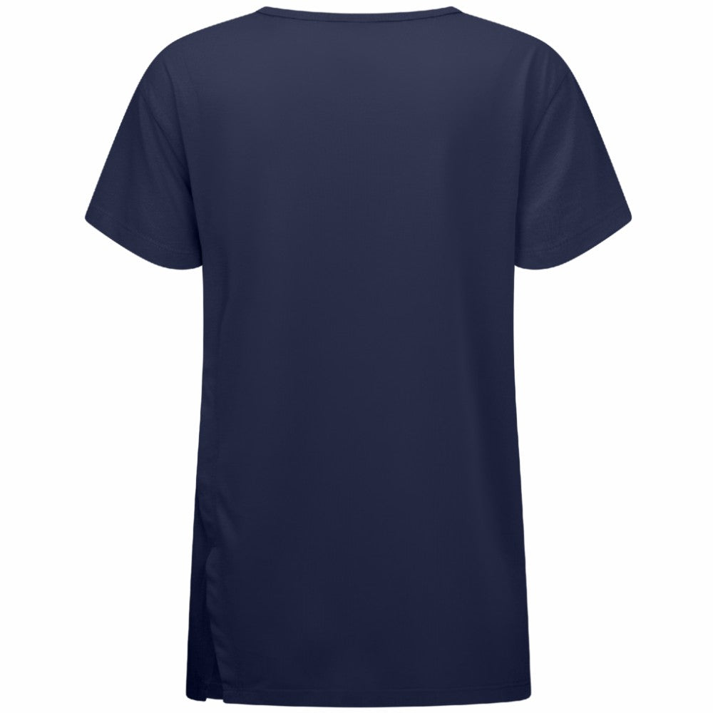 Washington Capitals Levelwear Women's Influx Journey T-Shirt - Navy T-shirts
