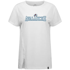Colorado Avalanche Levelwear Women's Influx Journey T-Shirt - White T-shirts