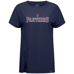 Florida Panthers Levelwear Women's Influx Journey T-Shirt - Navy T-shirts