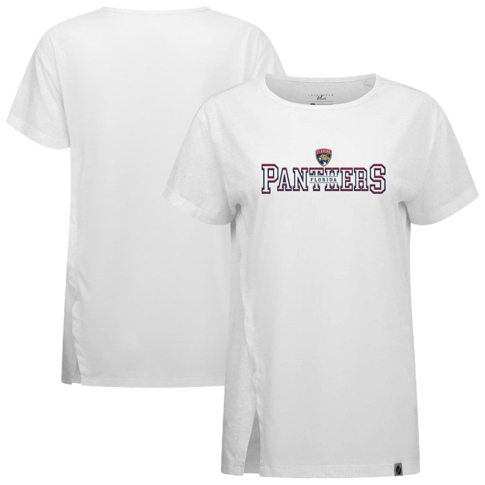Florida Panthers Levelwear Women's Influx Journey T-Shirt - White T-shirts