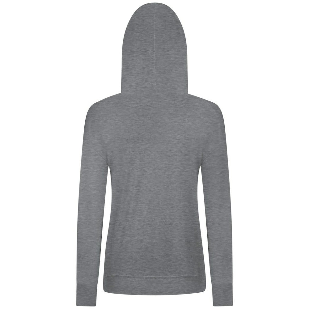 Winnipeg Jets Levelwear Women's Relay Banner Arch Pullover Hoodie - Gray Hoodies