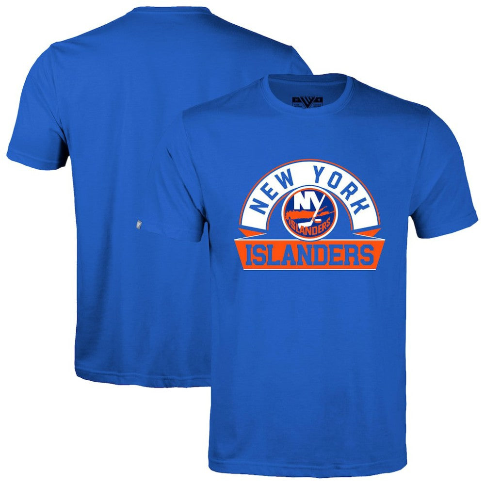 New York Islanders Levelwear Richmond Banner Arch T-Shirt - Royal T-shirts