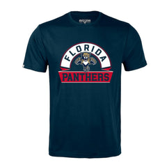 Florida Panthers Levelwear Richmond Banner Arch T-Shirt - Navy T-shirts
