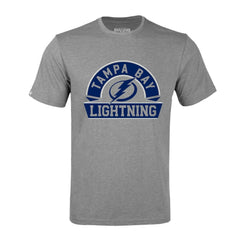 Tampa Bay Lightning Levelwear Richmond Banner Arch T-Shirt - Gray T-shirts