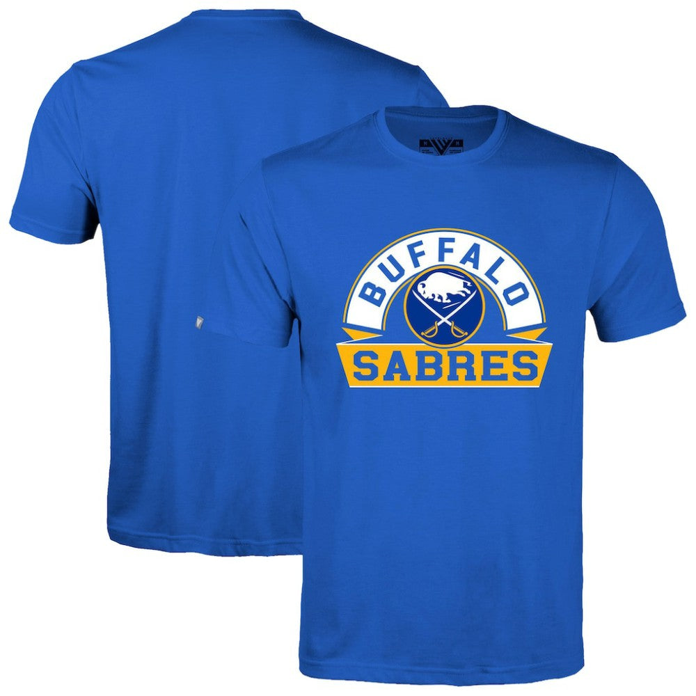 Buffalo Sabres Levelwear Richmond Banner Arch T-Shirt - Royal T-shirts
