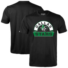 Dallas Stars Levelwear Richmond Banner Arch T-Shirt - Black T-shirts
