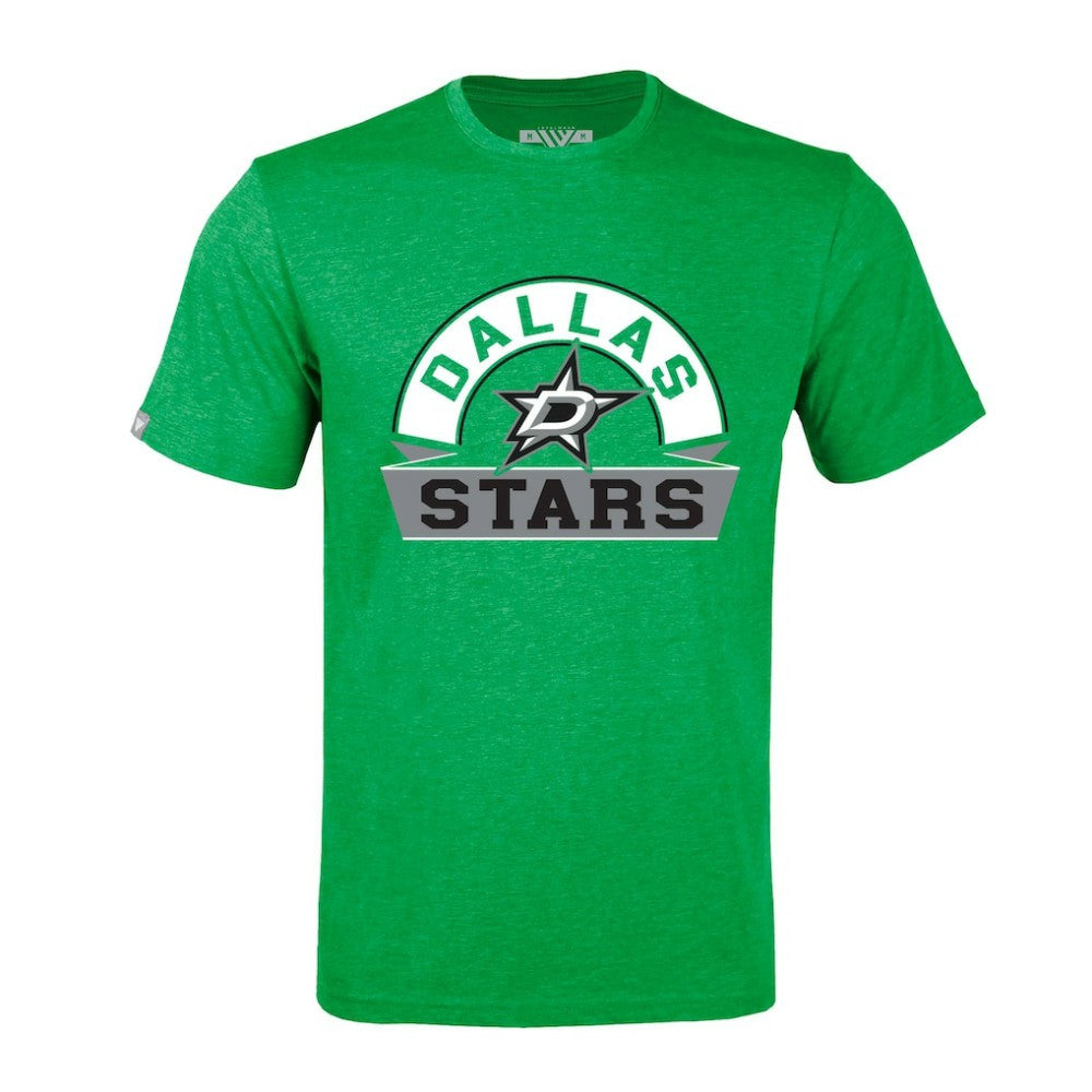 Dallas Stars Levelwear Richmond Banner Arch T-Shirt - Green T-shirts