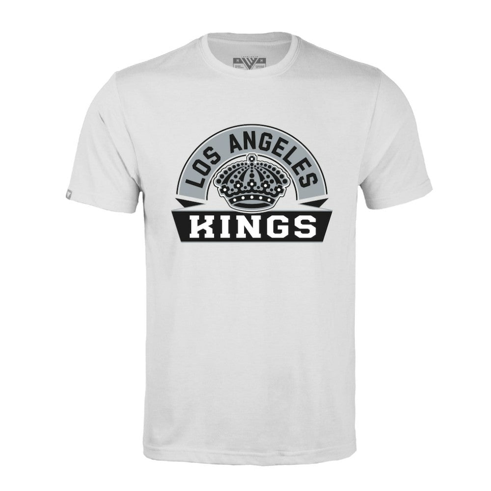 Los Angeles Kings Levelwear Richmond Banner Arch T-Shirt - White T-shirts