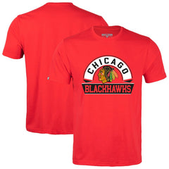 Chicago Blackhawks Levelwear Richmond Banner Arch T-Shirt - Red T-shirts