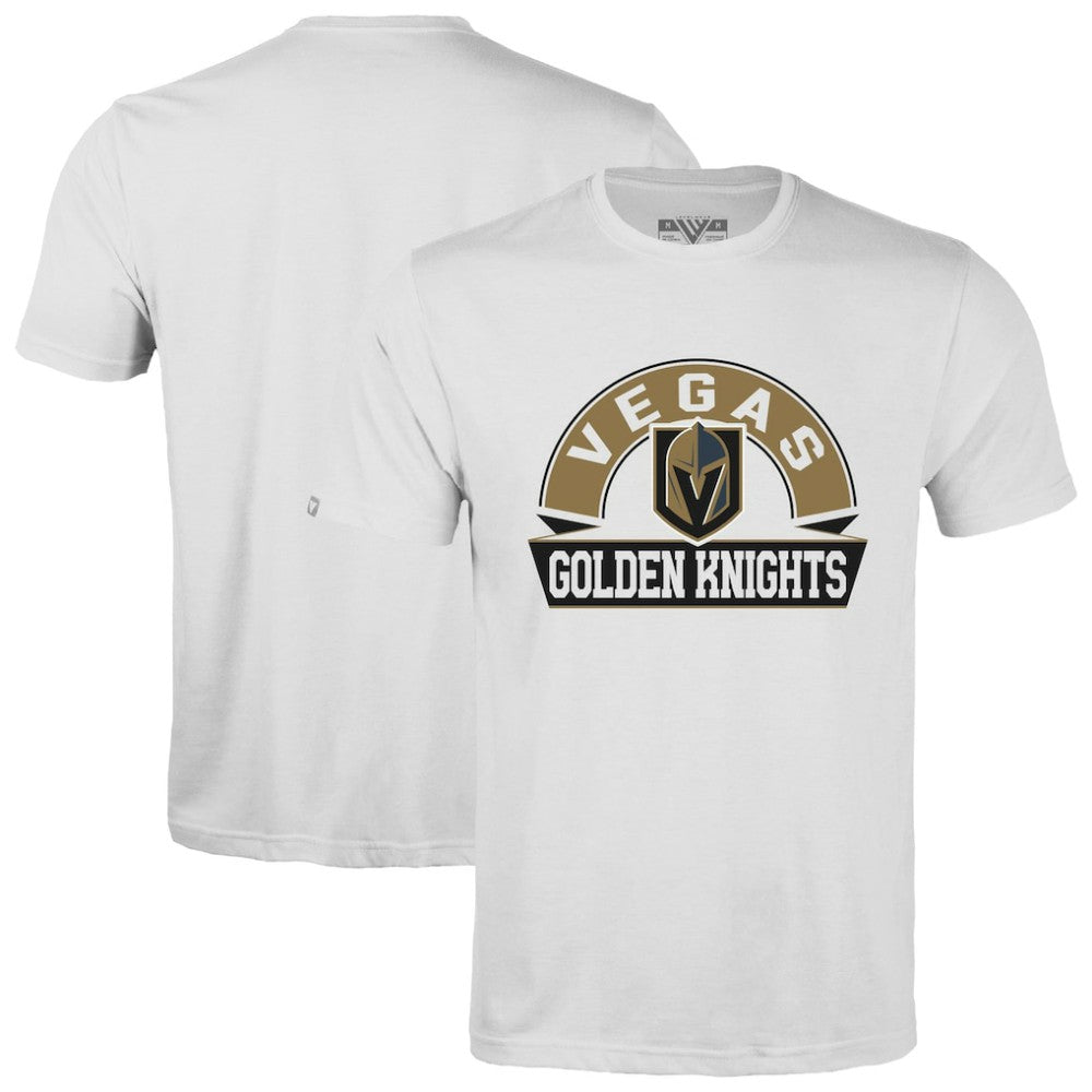 Vegas Golden Knights Levelwear Richmond Banner Arch T-Shirt - White T-shirts