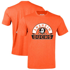 Anaheim Ducks Levelwear Richmond Banner Arch T-Shirt - Heather Orange T-shirts