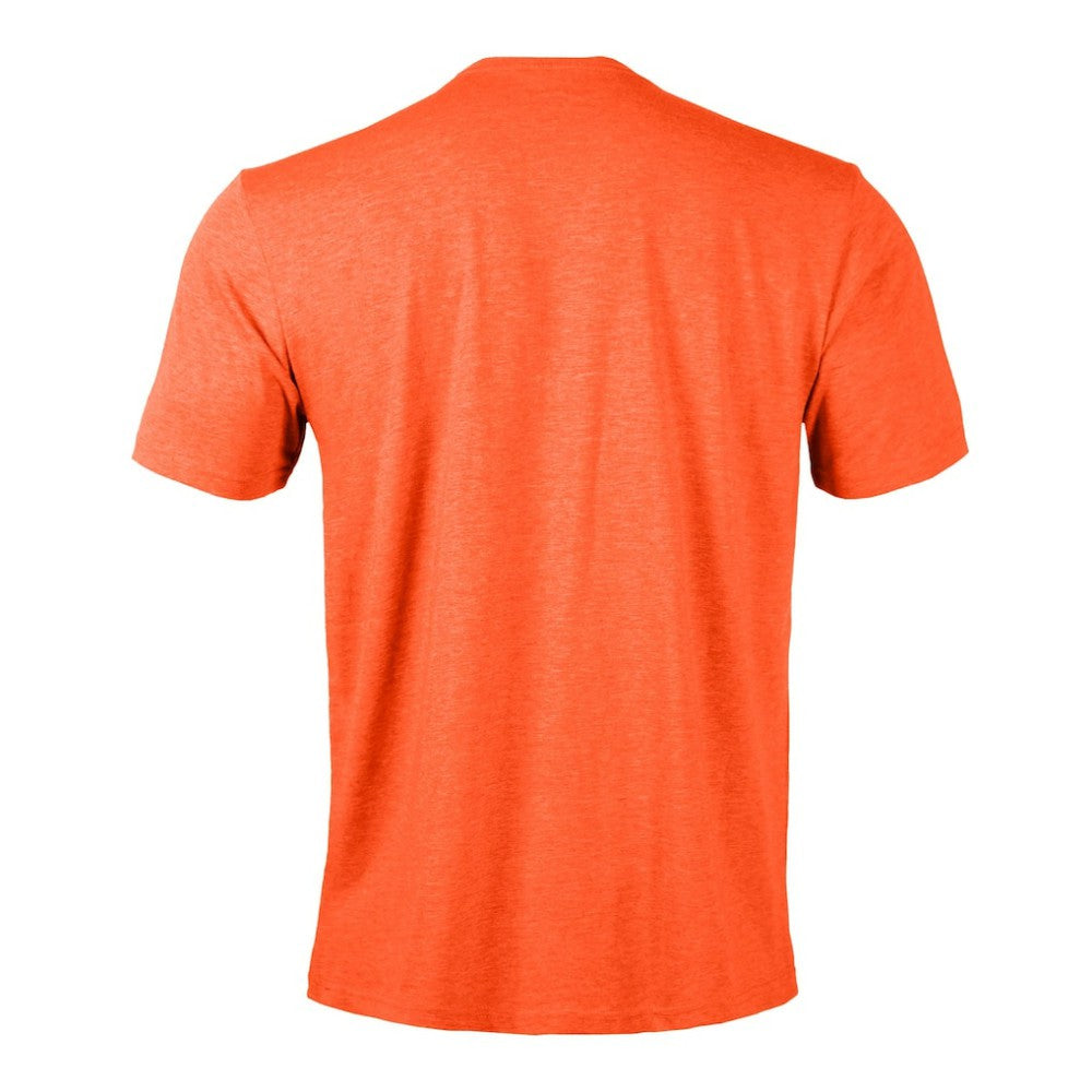 Anaheim Ducks Levelwear Richmond Banner Arch T-Shirt - Heather Orange T-shirts