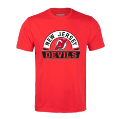 New Jersey Devils Levelwear Richmond Banner Arch T-Shirt - Red T-shirts