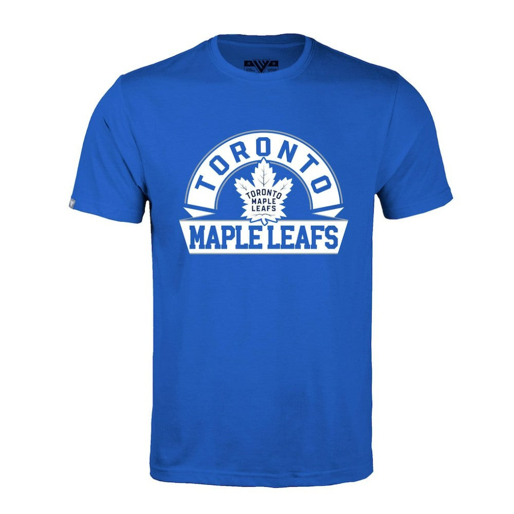 Toronto Maple Leafs Levelwear Richmond Banner Arch T-Shirt - Royal T-shirts