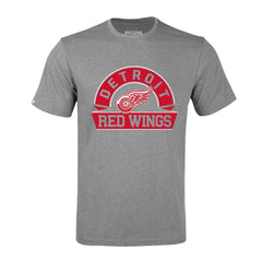 Detroit Red Wings Levelwear Richmond Banner Arch T-Shirt - Gray T-shirts