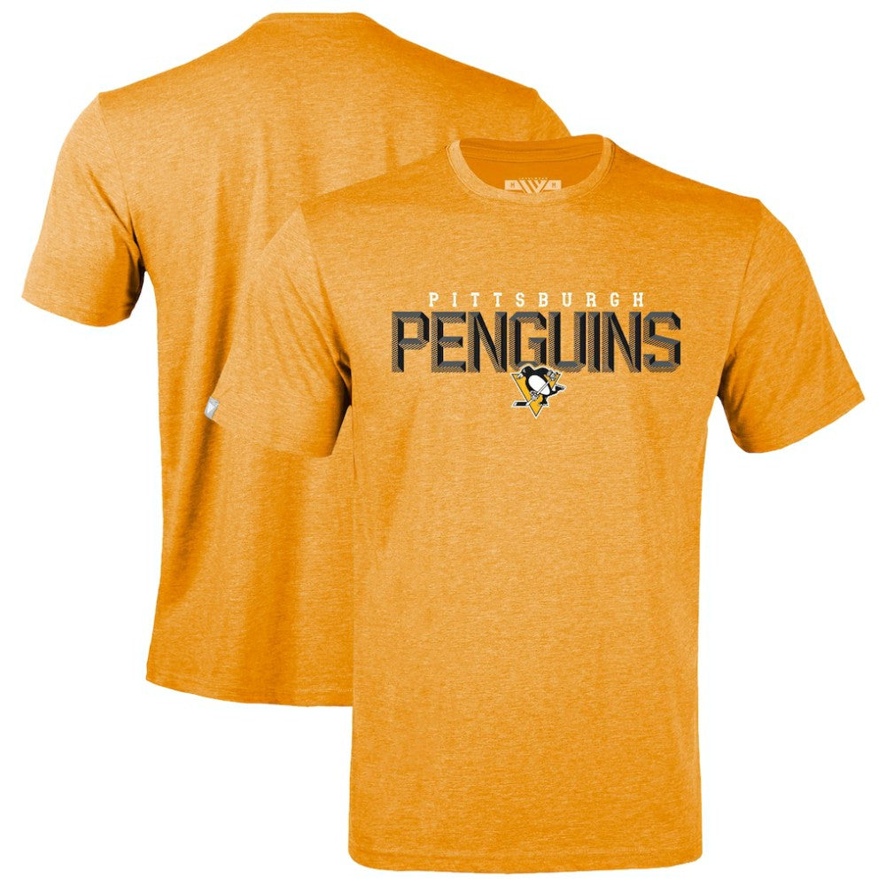 Pittsburgh Penguins Levelwear Richmond Carve T-Shirt - Gold T-shirts