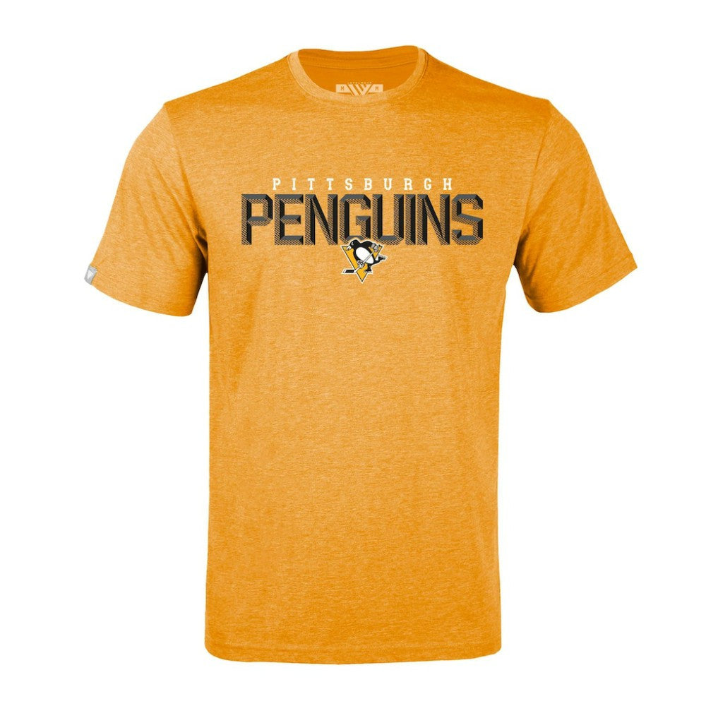 Pittsburgh Penguins Levelwear Richmond Carve T-Shirt - Gold T-shirts