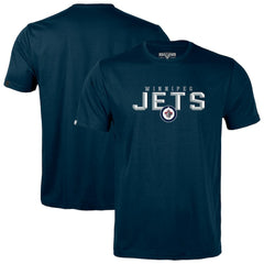 Winnipeg Jets Levelwear Richmond Carve T-Shirt - Navy T-shirts