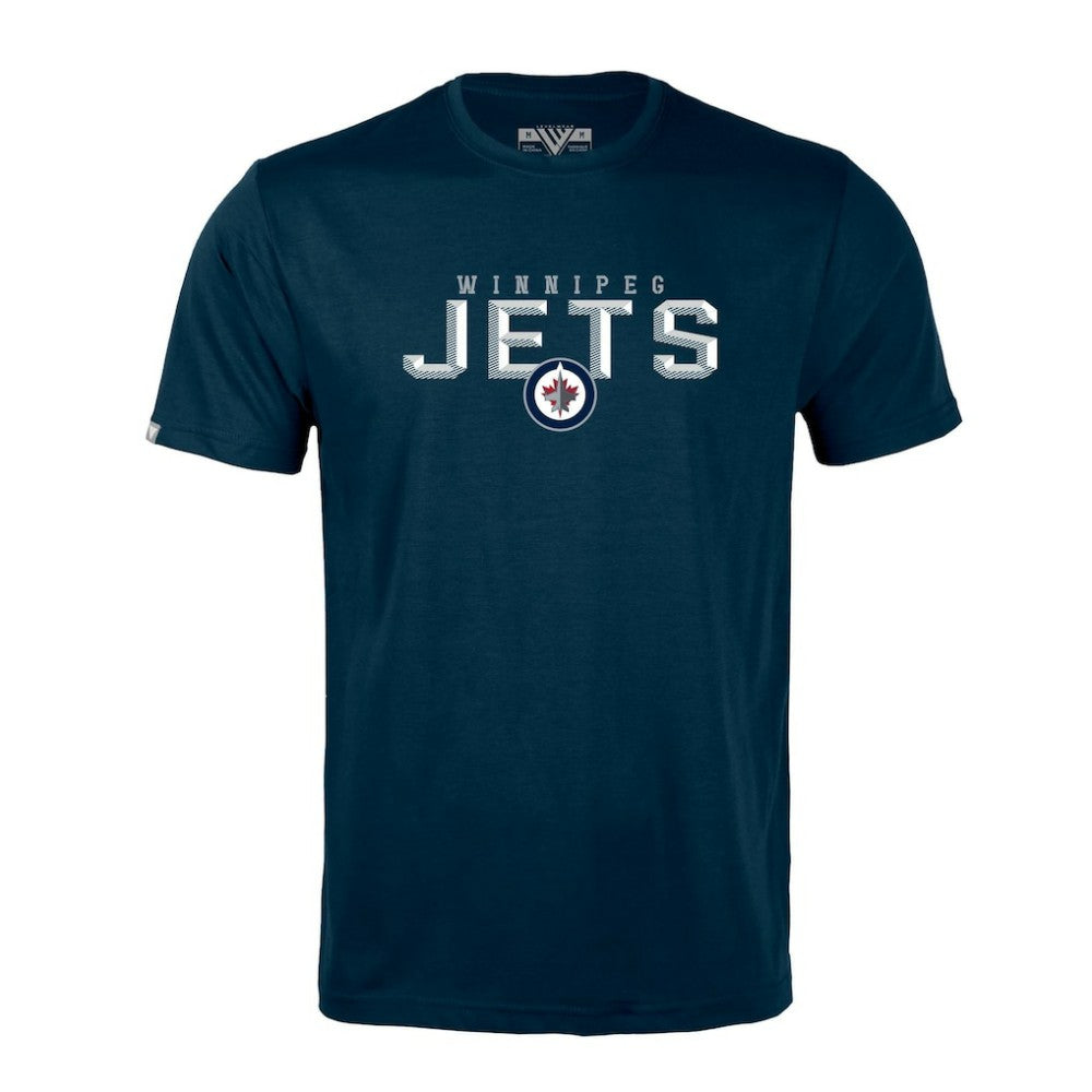 Winnipeg Jets Levelwear Richmond Carve T-Shirt - Navy T-shirts