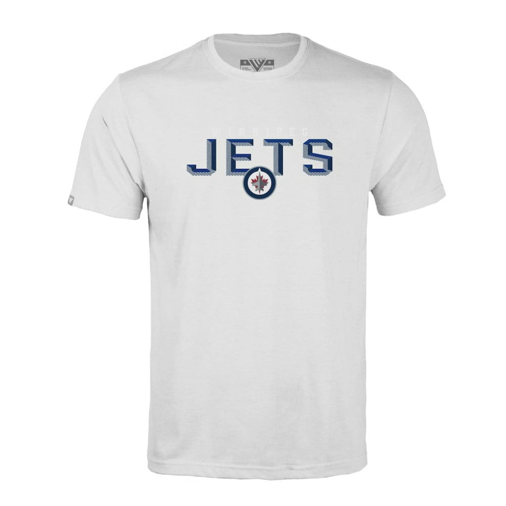 Winnipeg Jets Levelwear Richmond Carve T-Shirt - White T-shirts