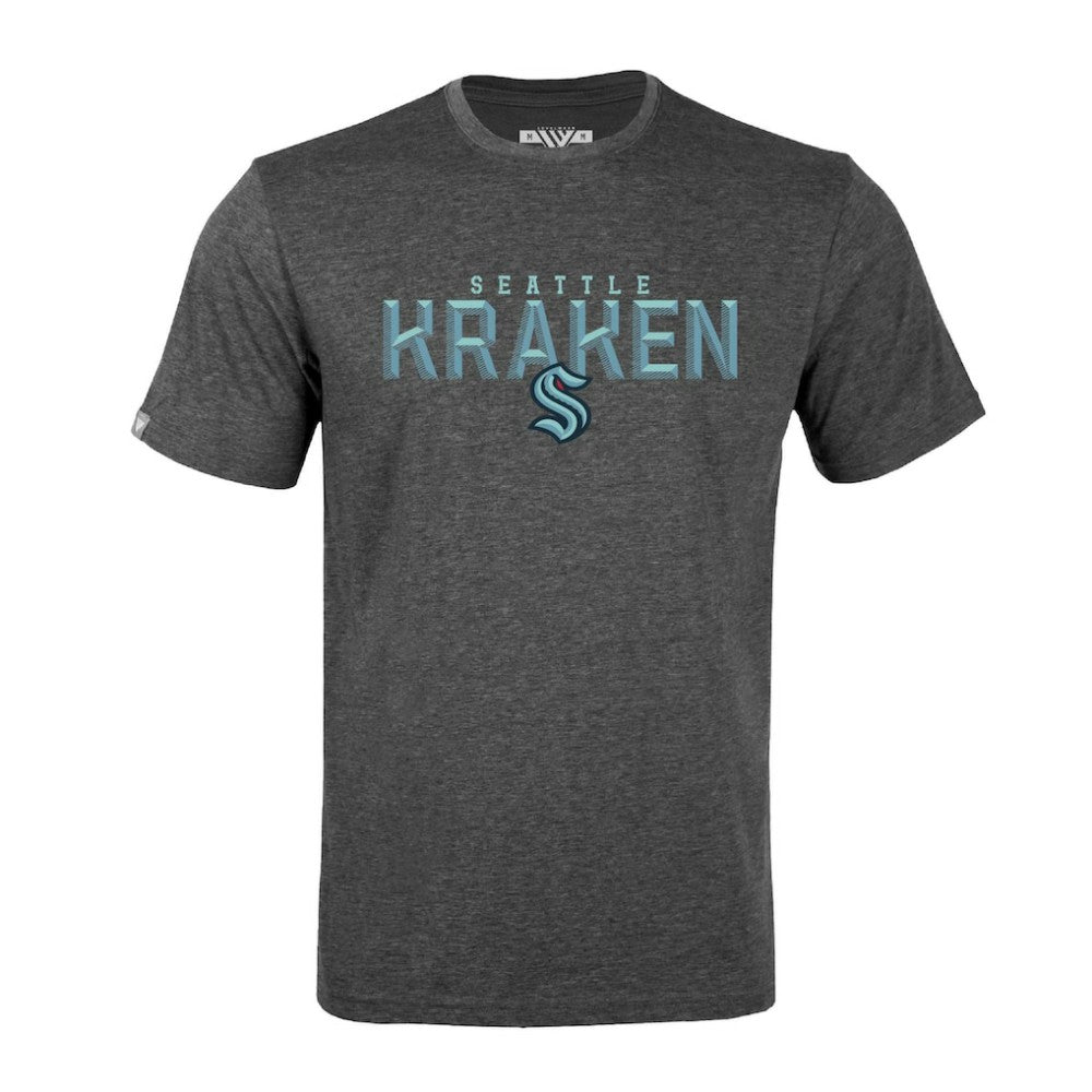 Seattle Kraken Levelwear Richmond Carve T-Shirt - Gray T-shirts