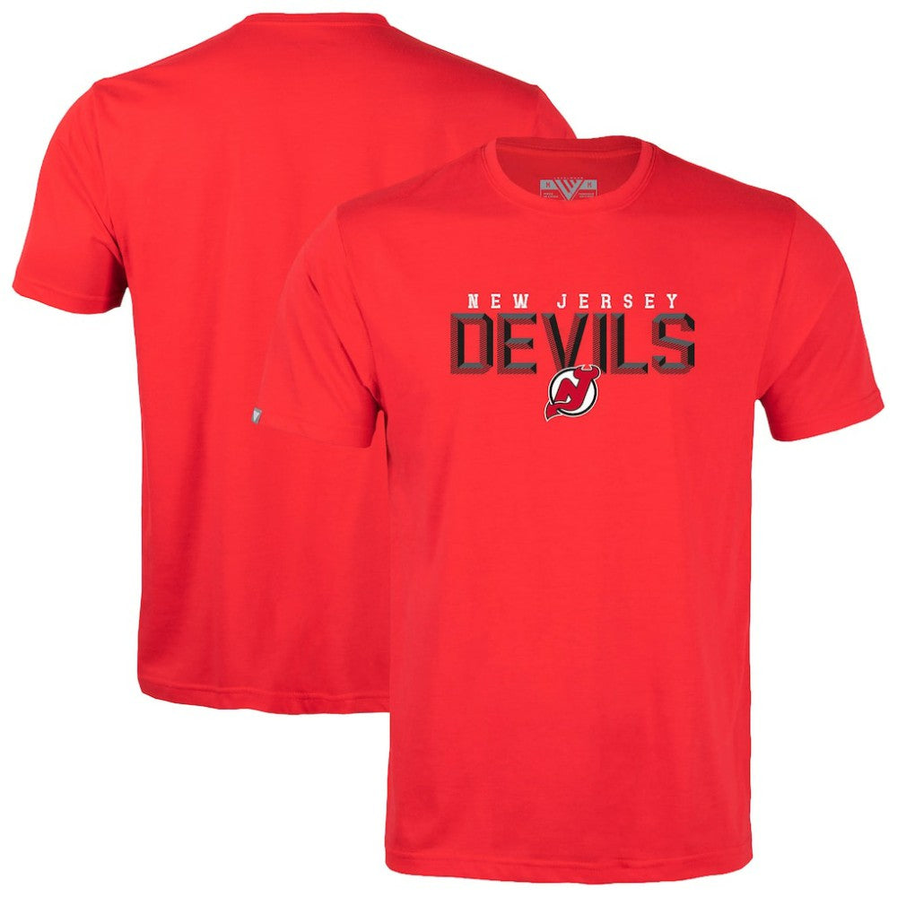 New Jersey Devils Levelwear Richmond Carve T-Shirt - Red T-shirts