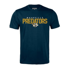 Nashville Predators Levelwear Richmond Carve T-Shirt - Navy T-shirts