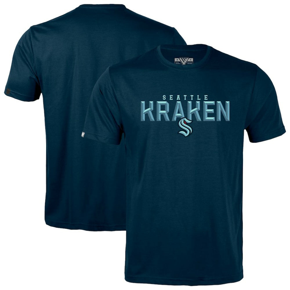 Seattle Kraken Levelwear Richmond Carve T-Shirt - Navy T-shirts