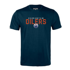 Edmonton Oilers Levelwear Richmond Carve T-Shirt - Navy T-shirts