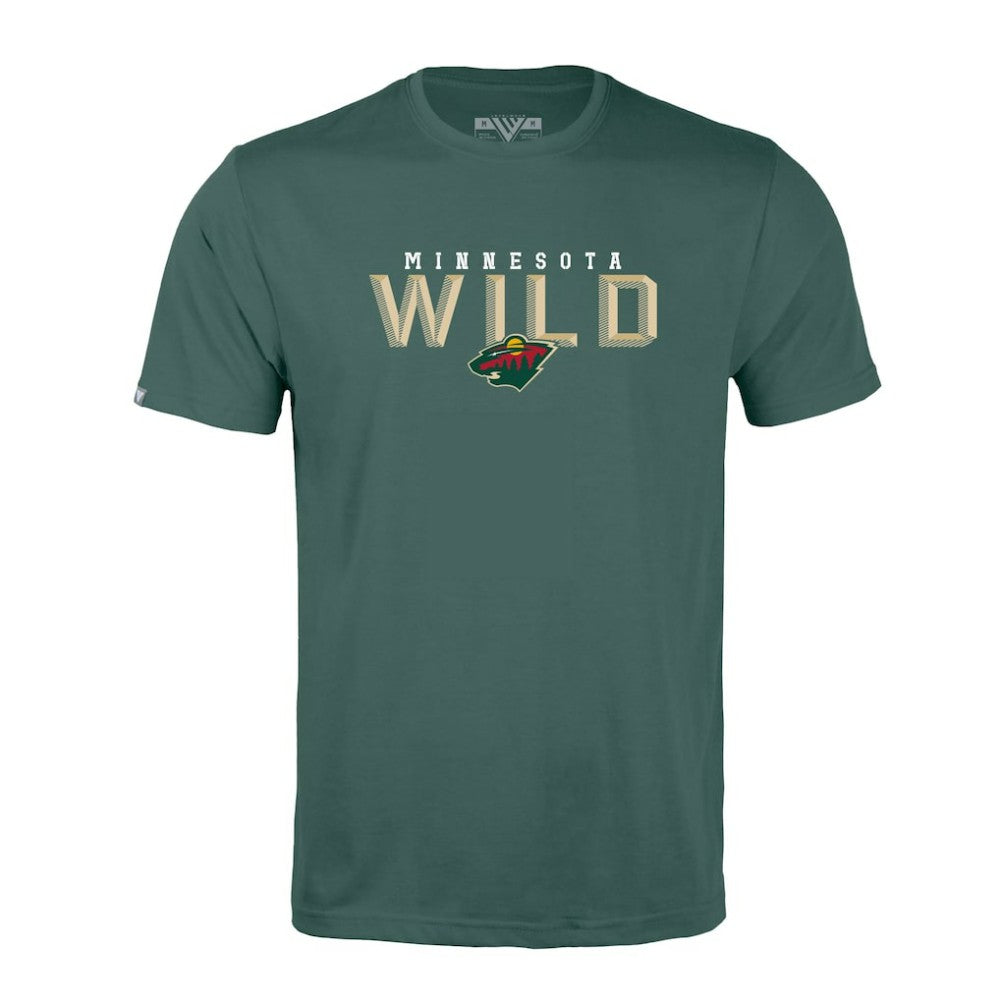 Minnesota Wild Levelwear Richmond Carve T-Shirt - Green T-shirts