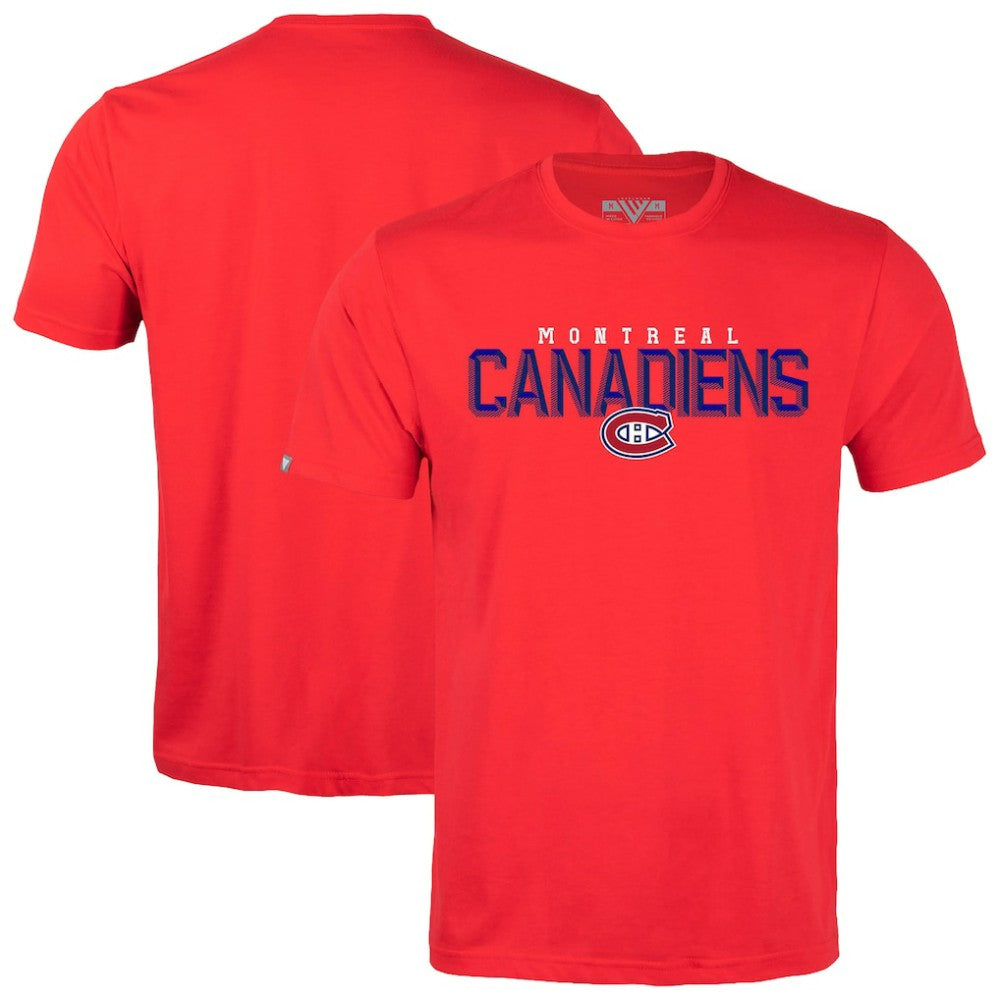 Montreal Canadiens Levelwear Richmond Carve T-Shirt - Red T-shirts